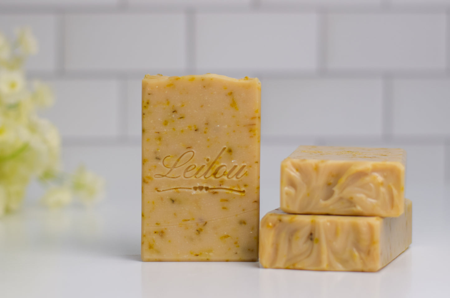 Coconut & Calendula Tall & Skinny Artisan Soap