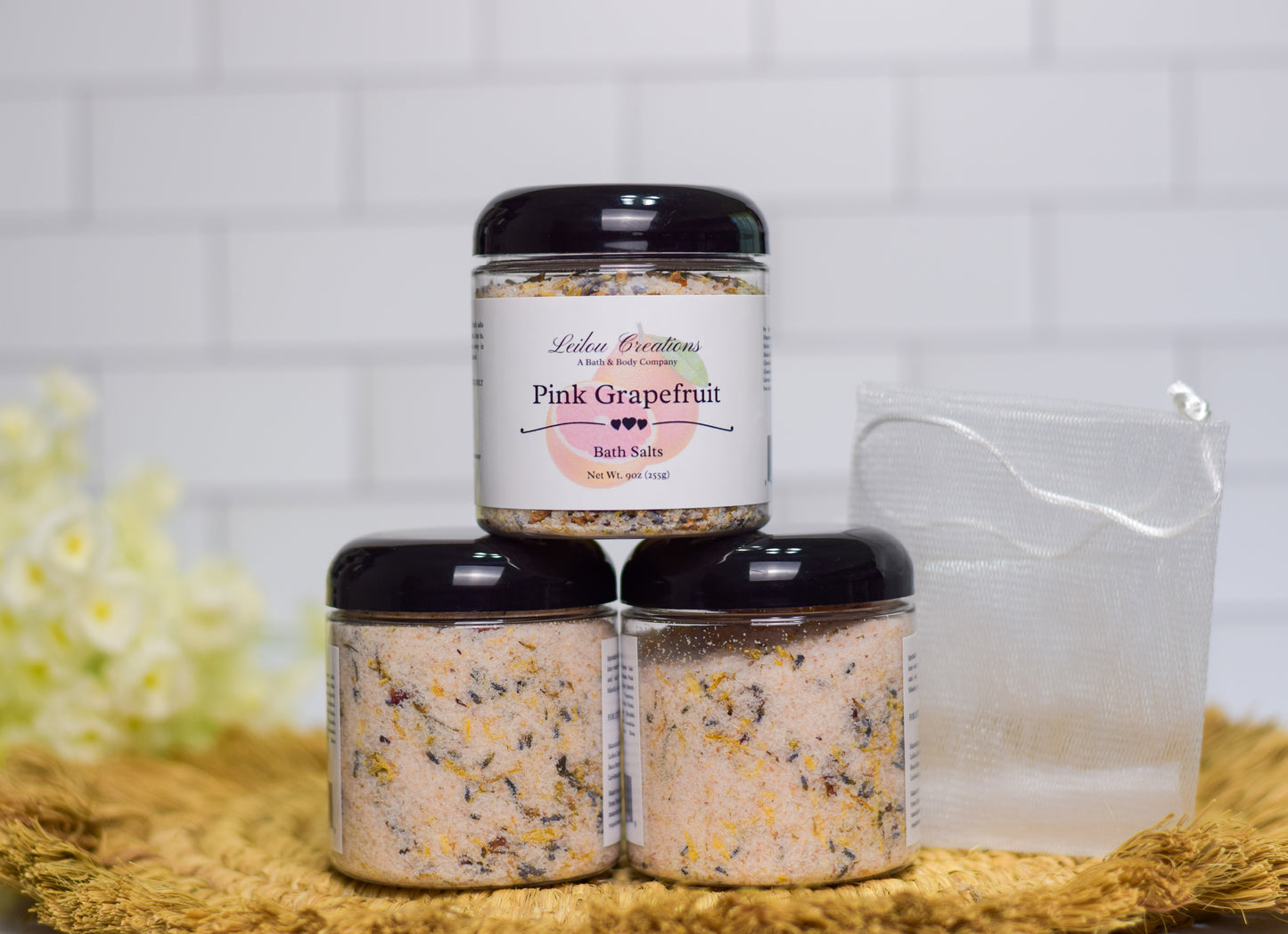 Pink Grapefruit Bath Salts