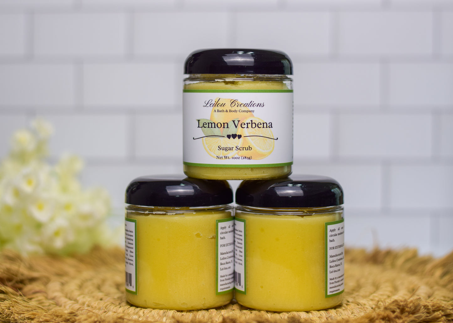 Lemon Verbena Sugar Scrub