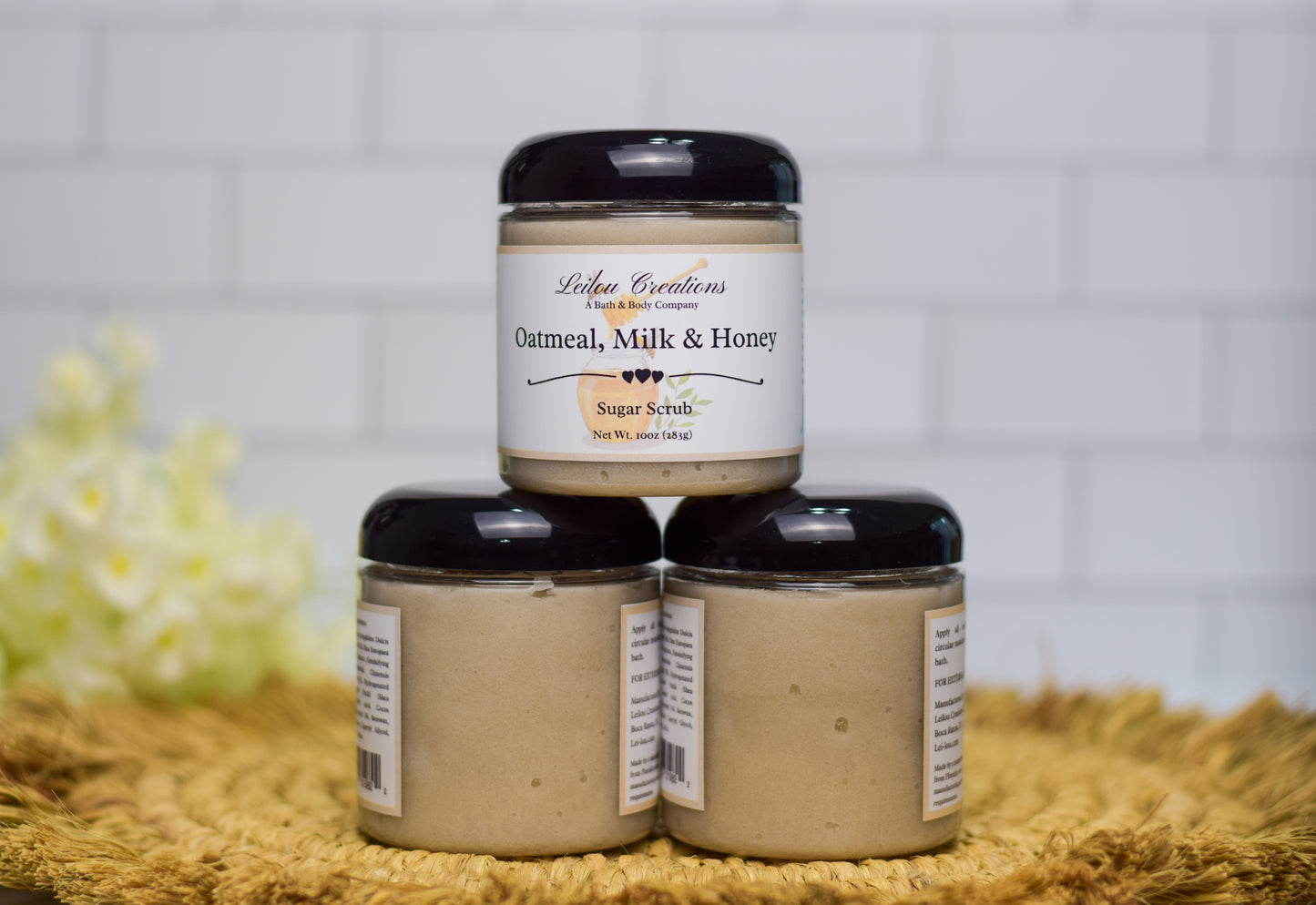 Oatmeal, Milk & Honey Sugar Scrub