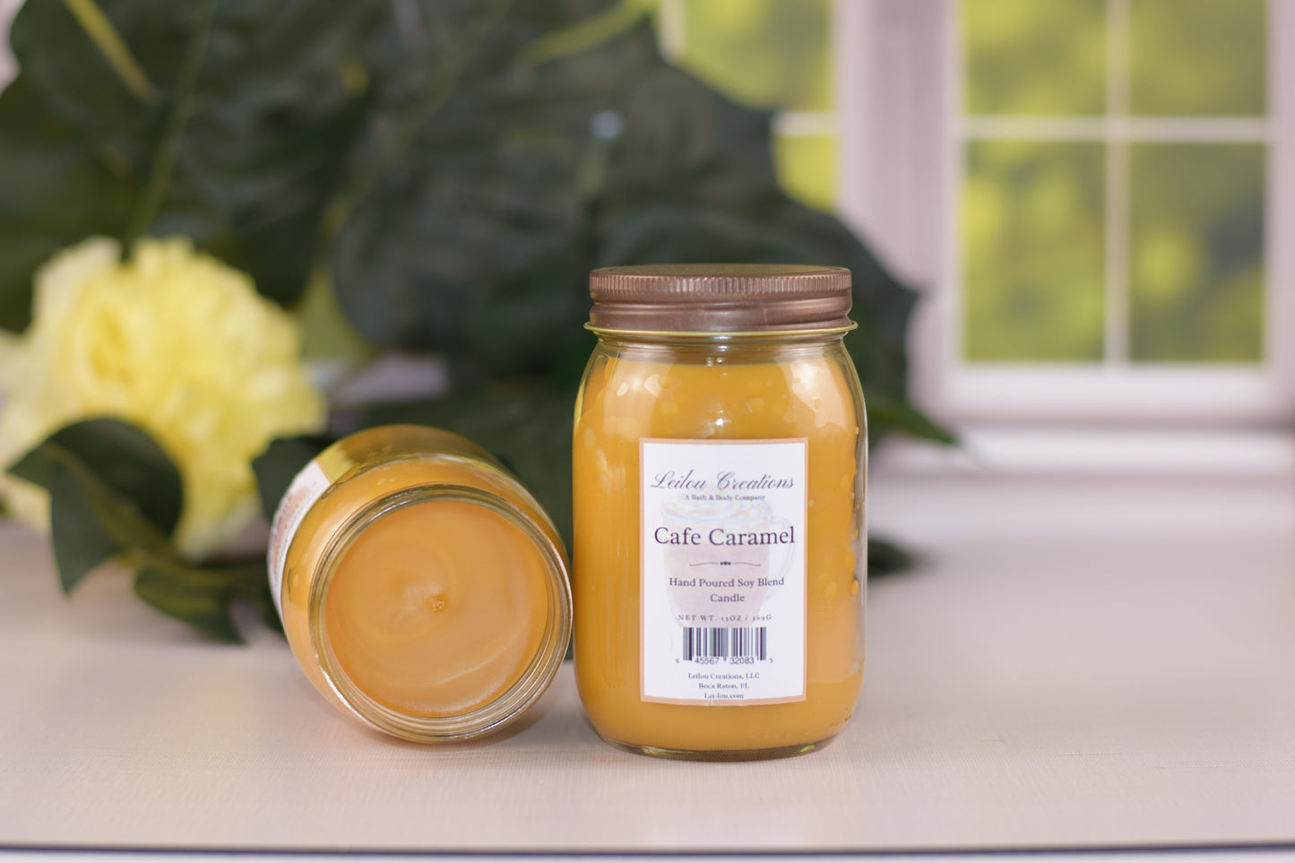 Cafe Caramel Mason Jar Candle