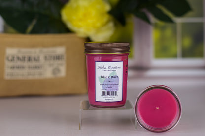 Black Razz Jelly Jar Candle