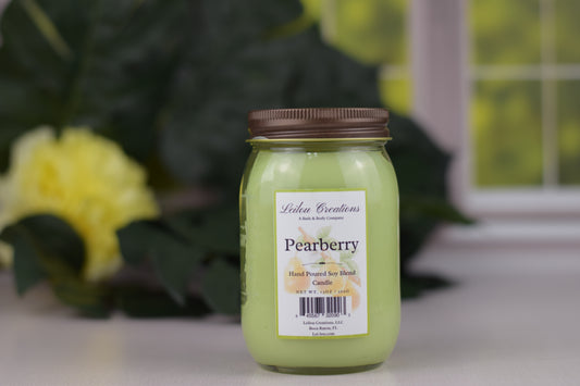 Pearberry Mason Jar Candle