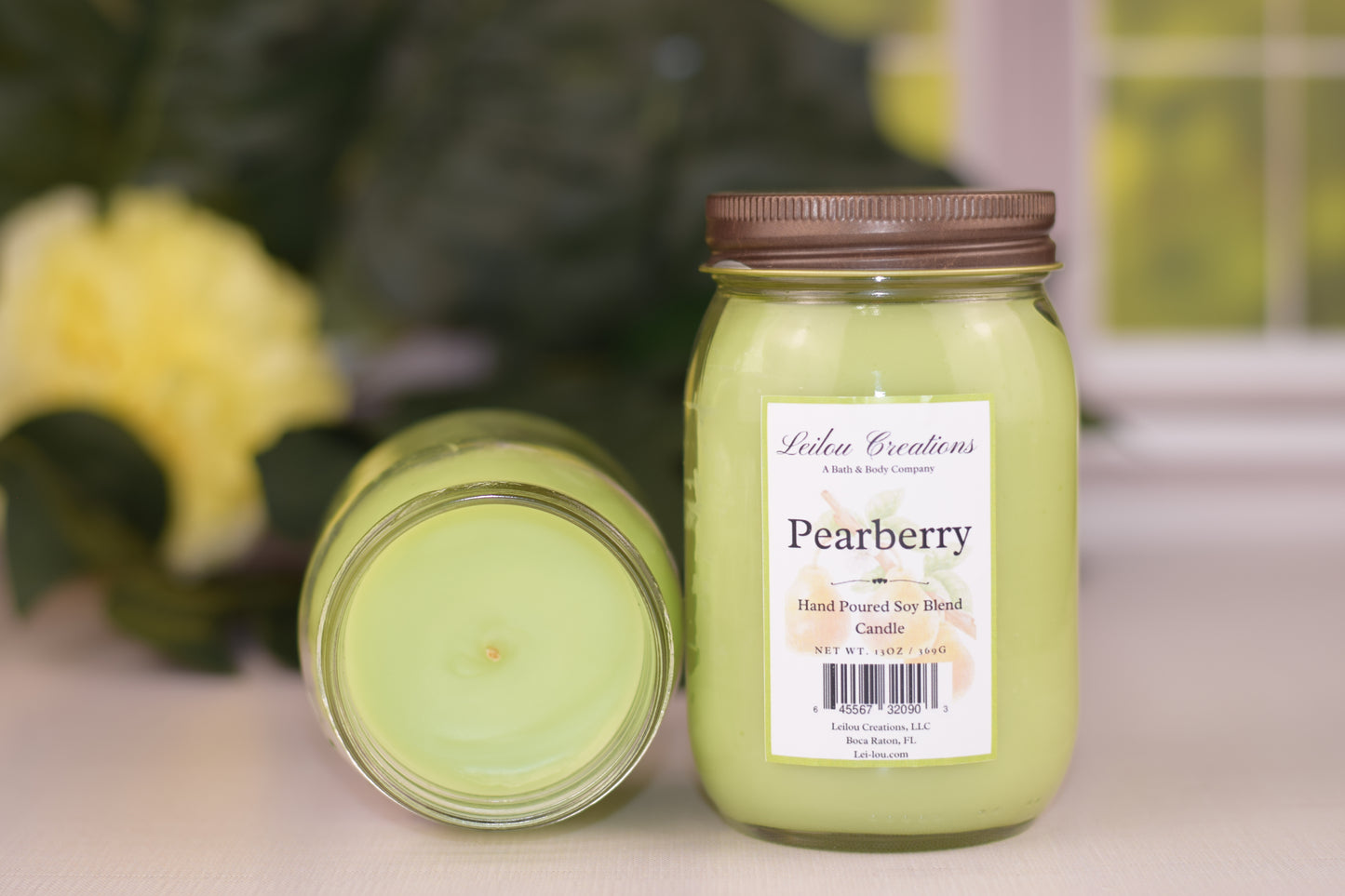 Pearberry Mason Jar Candle