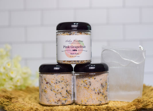 Pink Grapefruit Bath Salts