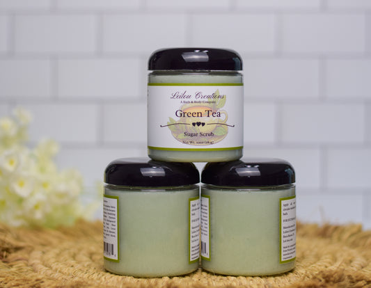 Green Tea Sugar Scrub